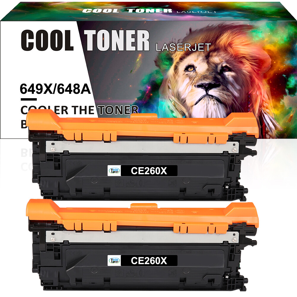 CE260X Black Color Toner Compatible With HP LaserJet CP4525N CP4525dn CP4520 Lot