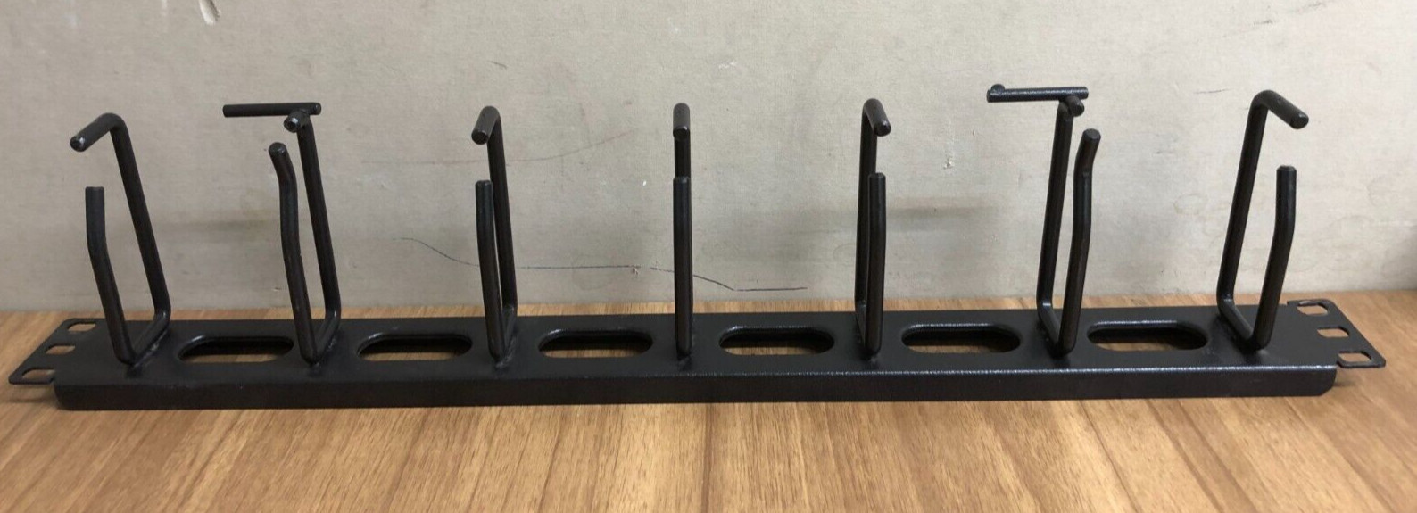 HUBBELL HC119ME3N Cable Management Horizontal 1U Enhanced 3.5" Metal Rings