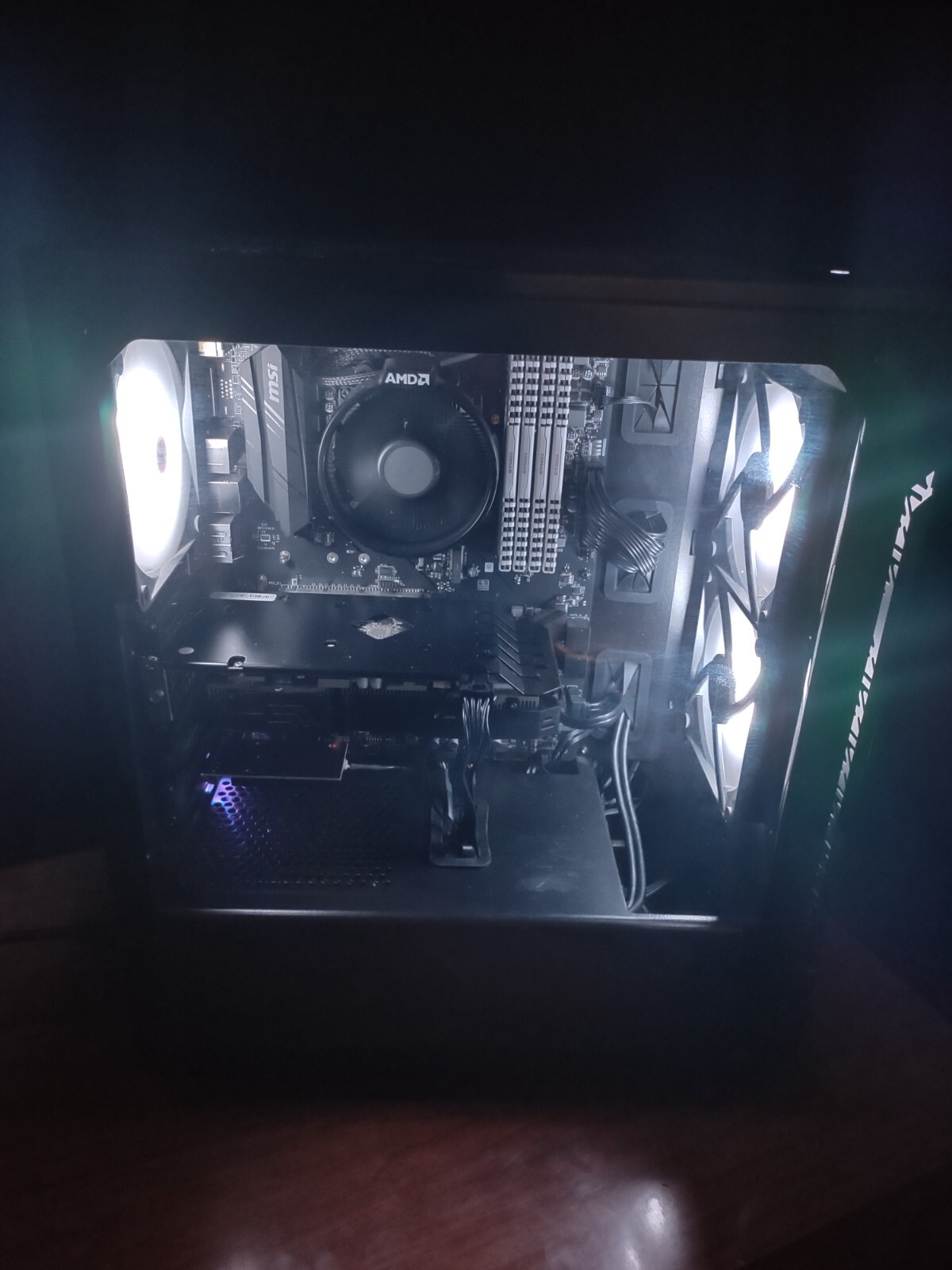 High quality costume gaming pc for beginners / R5 4600G / RX 5500XT / 32GB DDR4