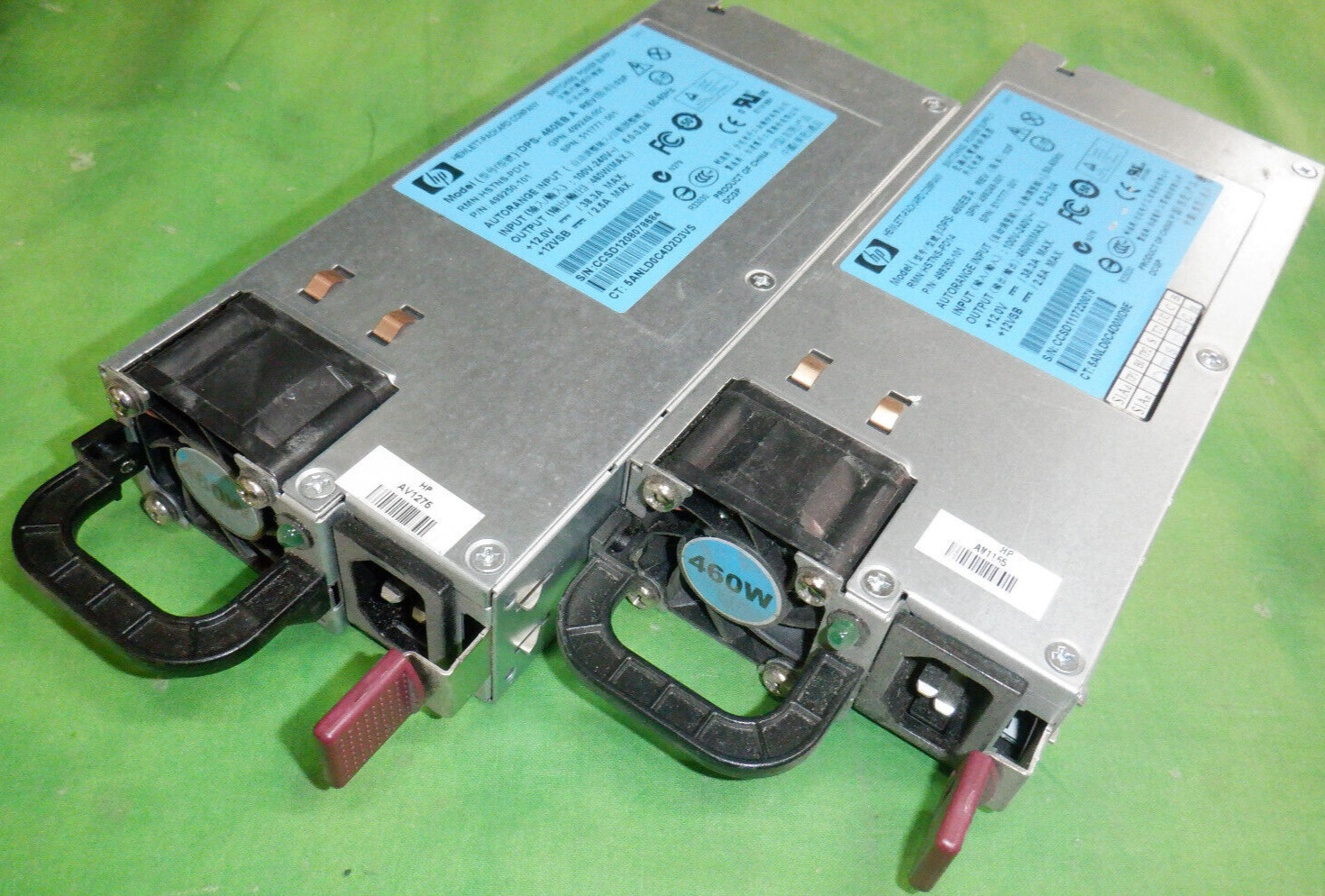 HP DPS-460EB 12V Power Supply HSTNS-PD14 Proliant 460W 499250-101  LOT OF 2  @ C