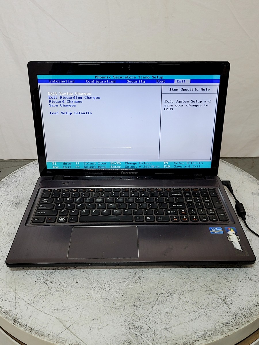 LENOVO IDEAPAD Z580 2151 15.6" Laptop Core I7-3520M 6GB SEE NOTES
