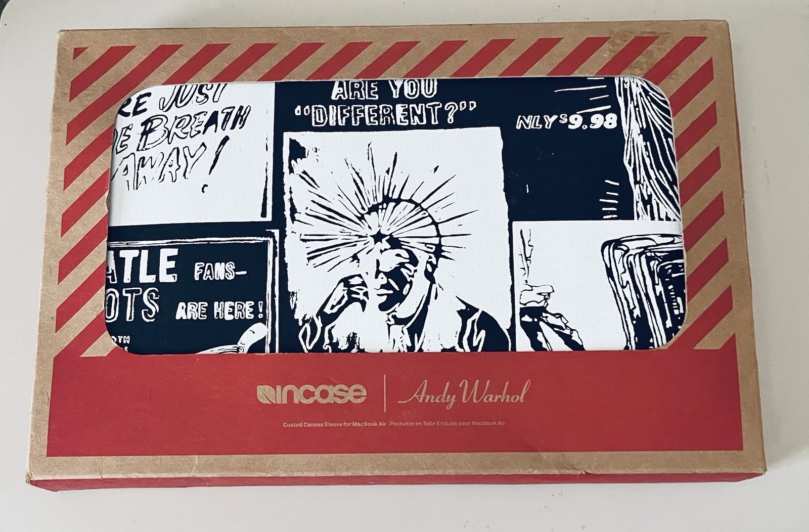 Andy Warhol Collection Adverts Incase Protective Sleeve for 11" inch Macbook Air
