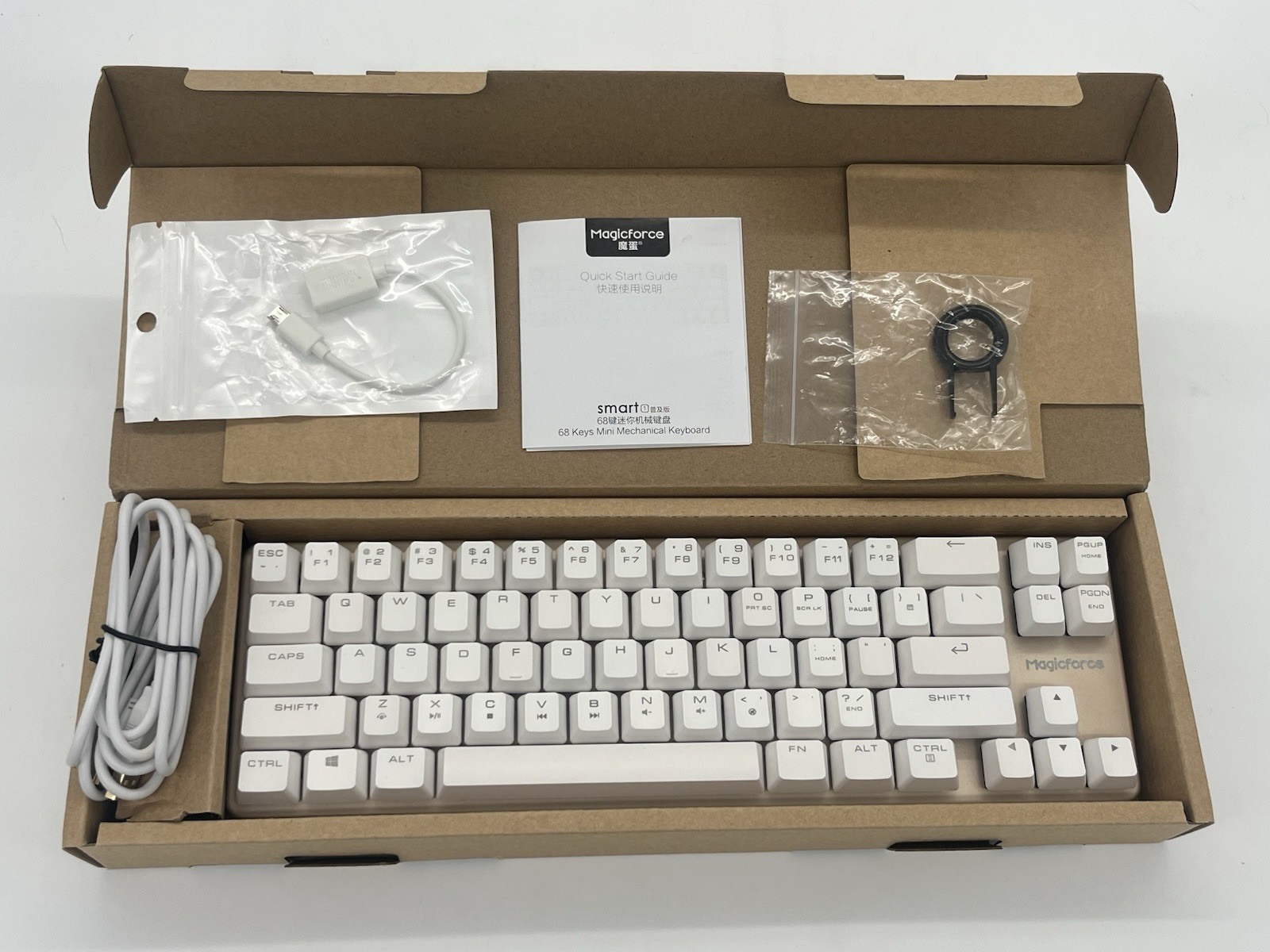 Magicforce Smart 68 Keys Mini Compact Portable Mechanical Keyboard