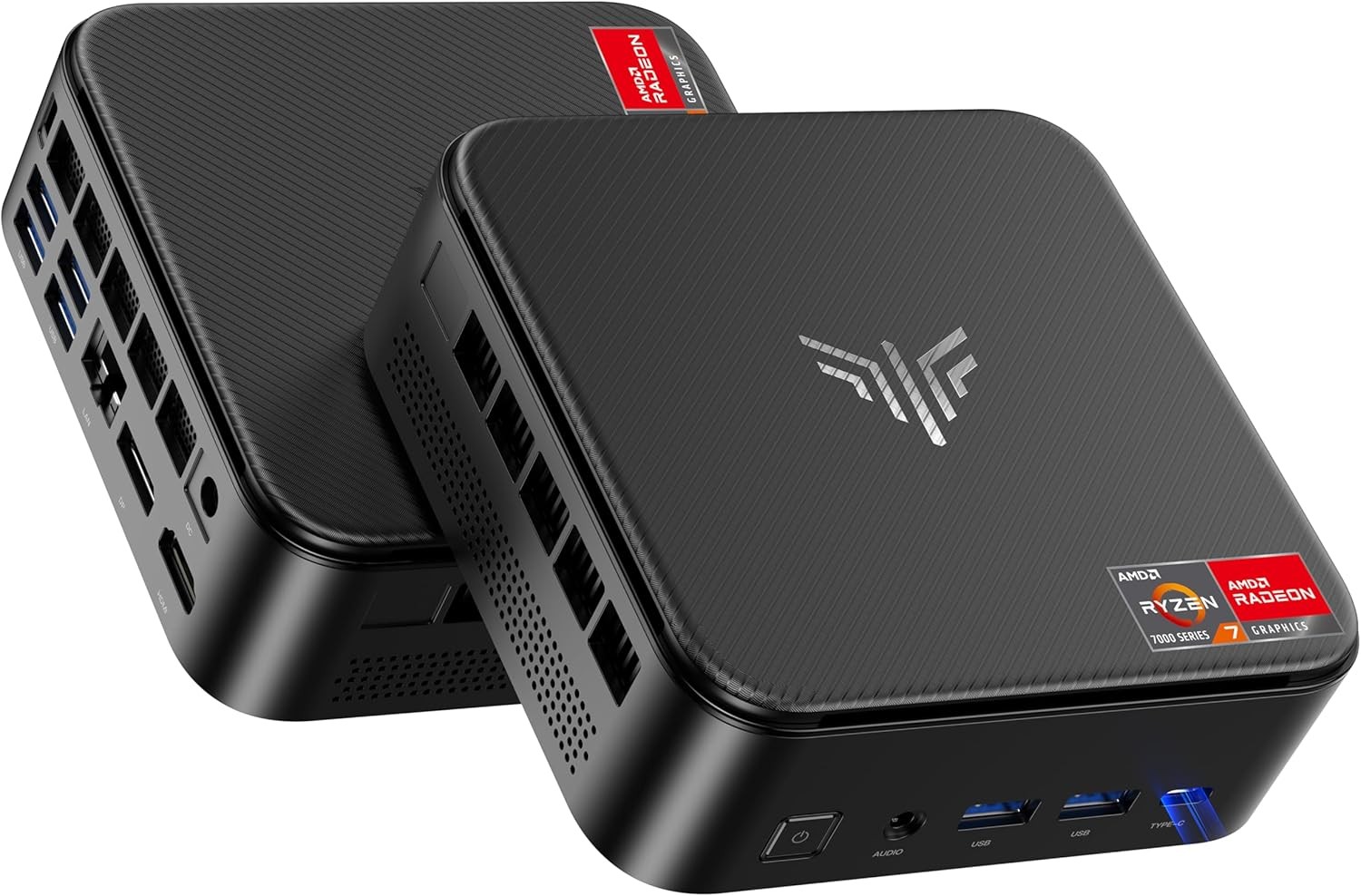 ACEMAGIC E3B Mini PC Computer,AMD Ryzen 7 7735HS, 16GB LPDDR5 512GB SSD W-11 Pro