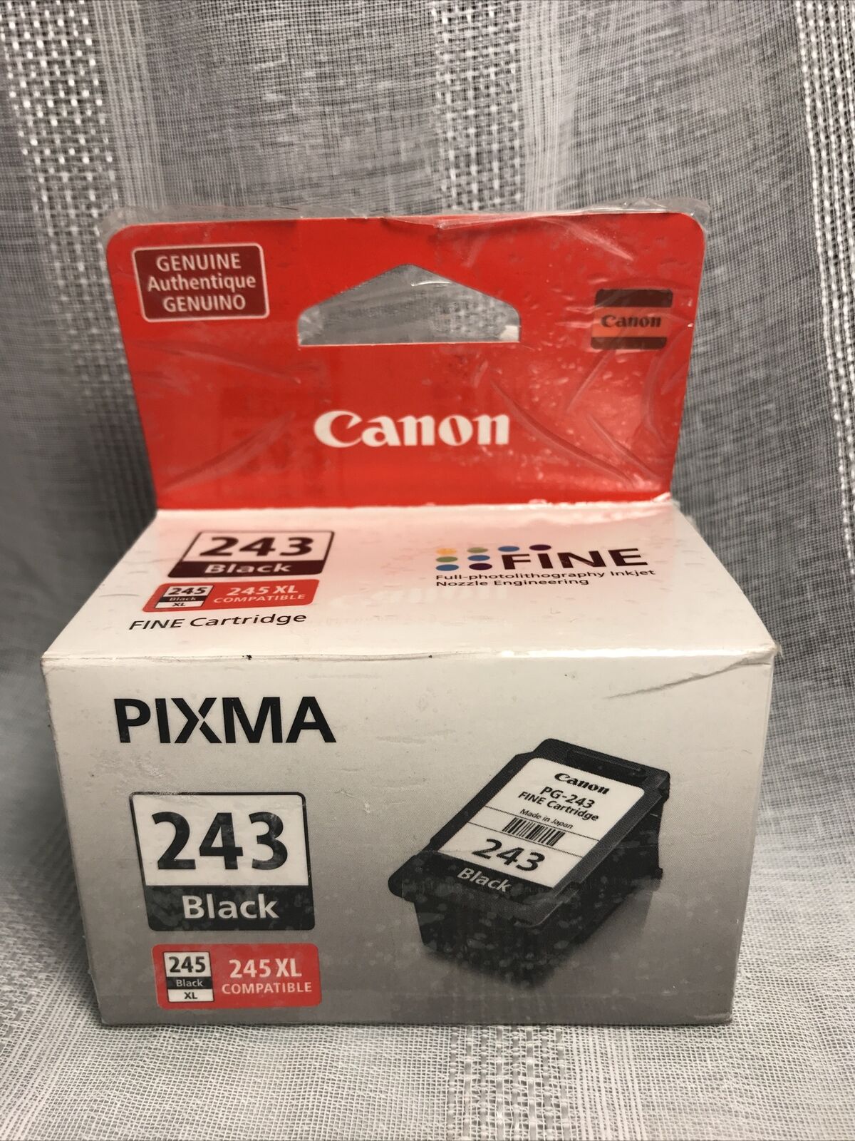 Canon 1287C004 Pixma 243 Black Fine Ink Cartridge Black Ink Sale