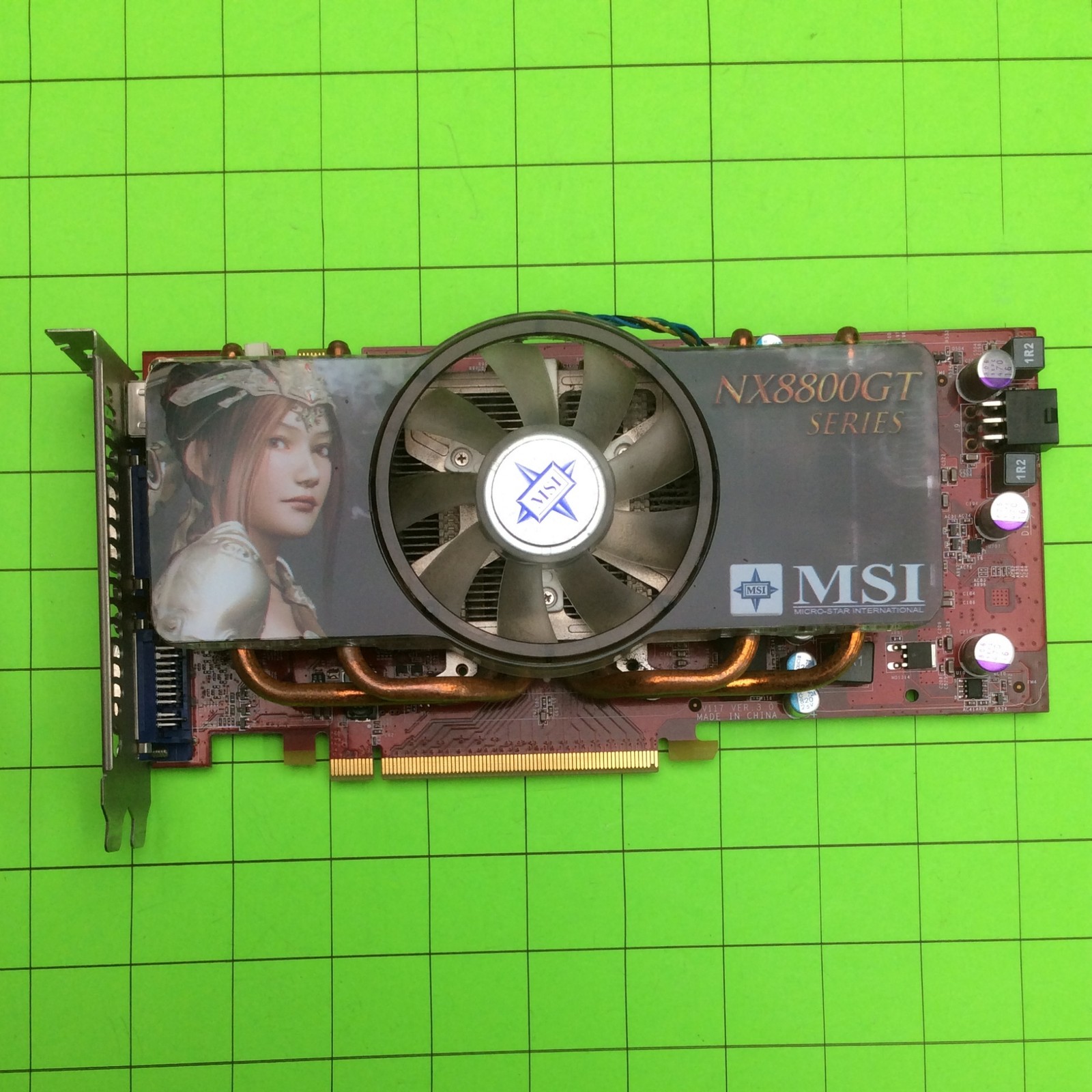 Power Desktop Computer 512M Video Graphics Card Board NX8800GT Msi