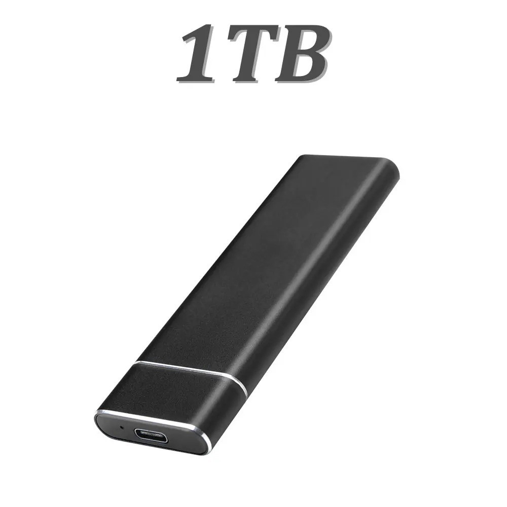 Portable SSD 1TB 2TB 4TB USB 3.1 External Solid State Drive for PC Mac