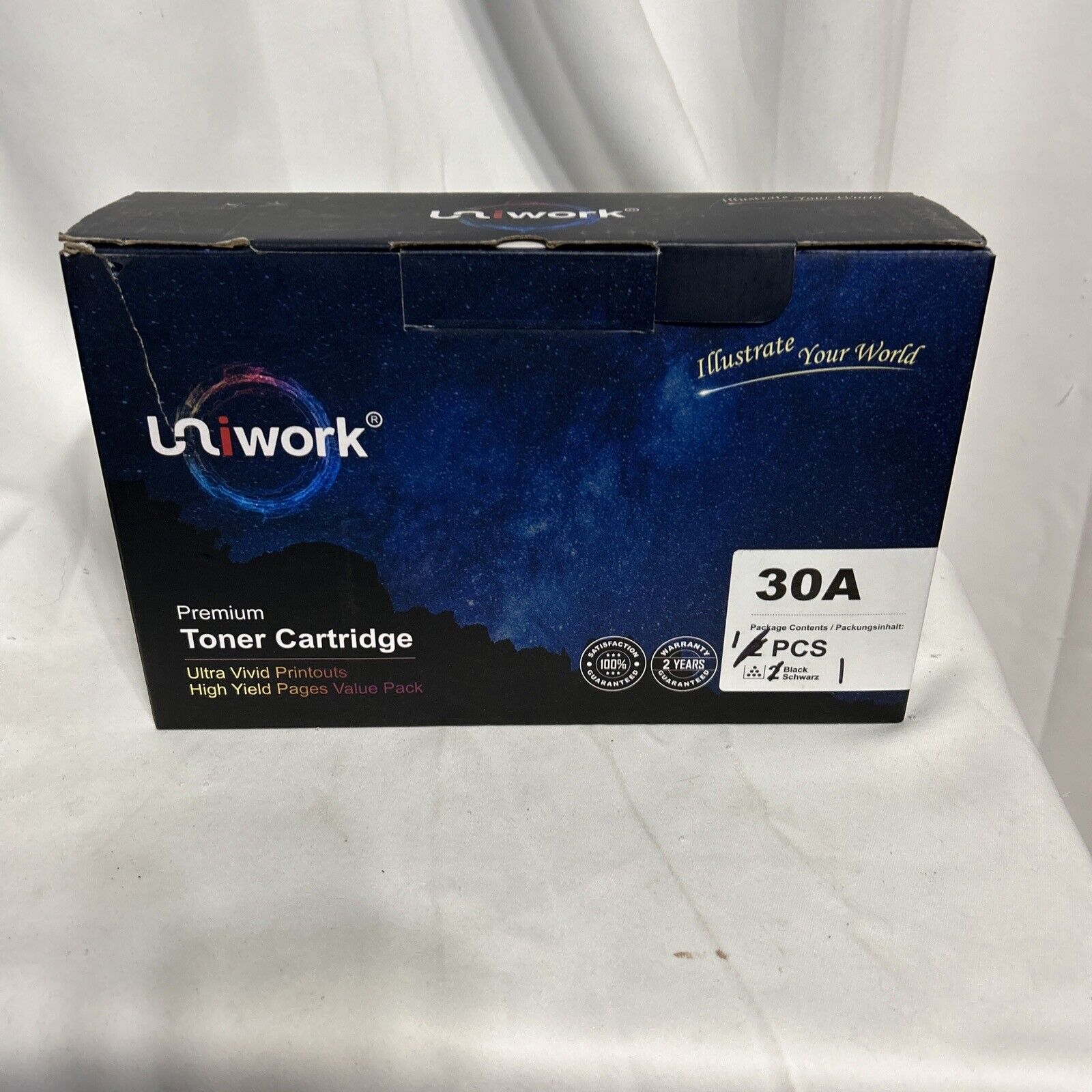 Uniwork Premium Toner Cartridge for HP 48A 1pc only Black