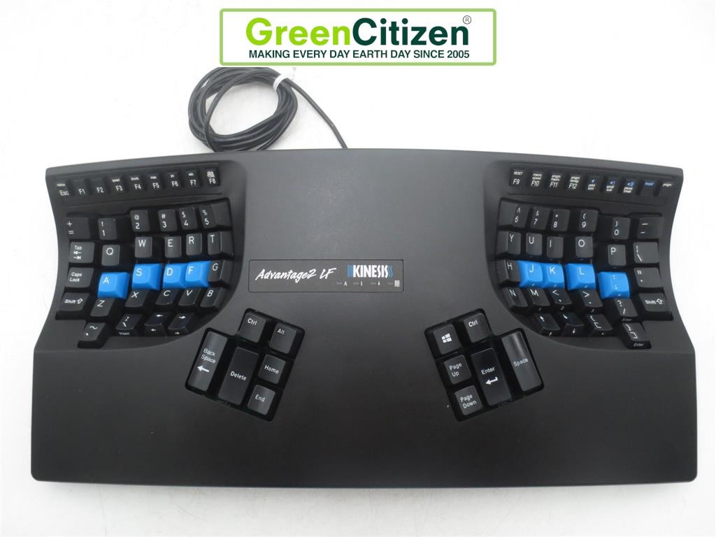 Kinesis Advantage2 LFQ KB600 Ergonomic Wired Keyboard Mac Red Switches