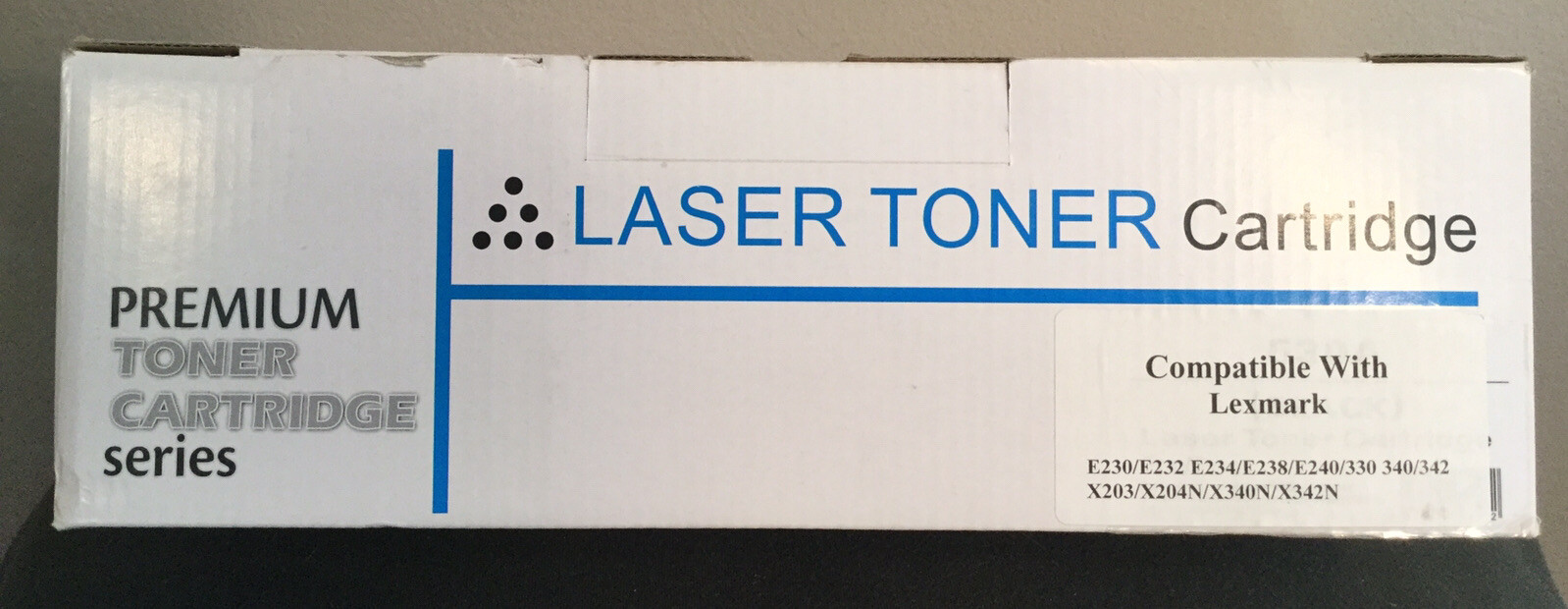 Laser Toner Replacement Compatible w Lexmark Sealed Package E230, 232, 234, etc