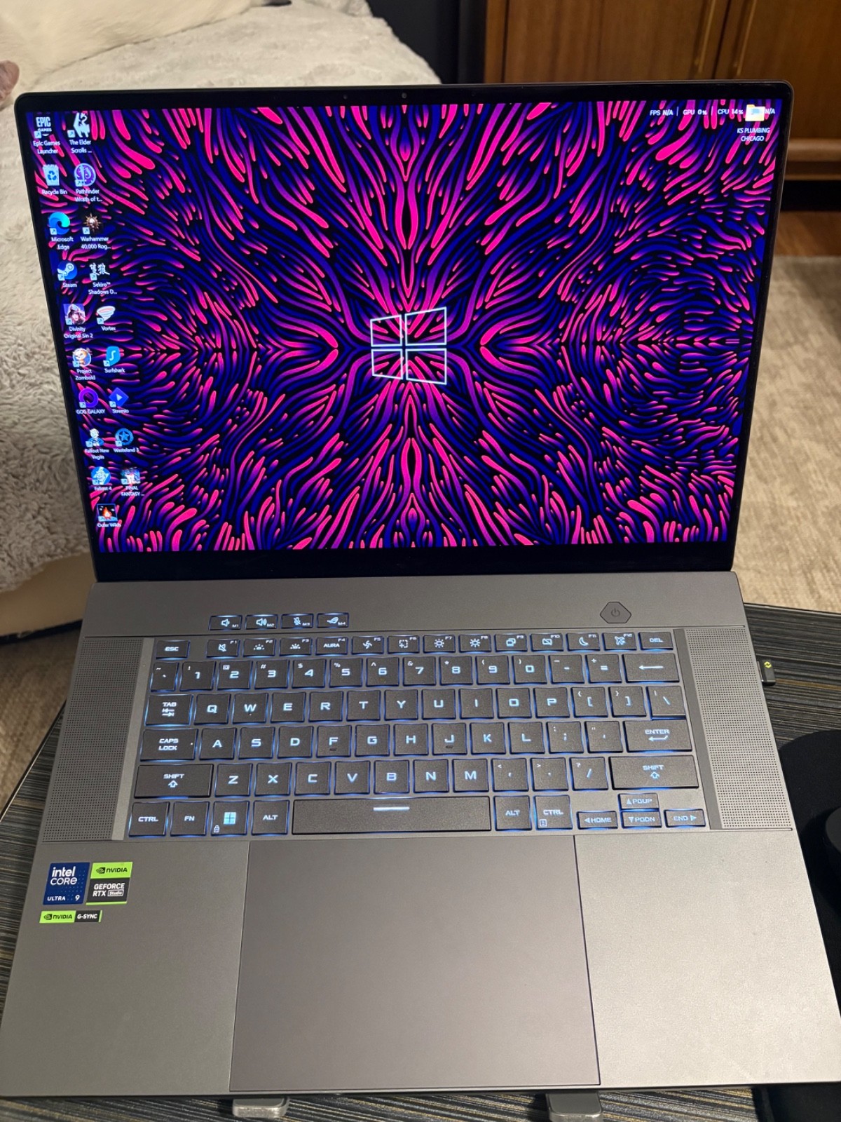 2024 ASUS ROG Zephyrus G16 GU605MZ (Core Ultra 9 185H, RTX 4080)