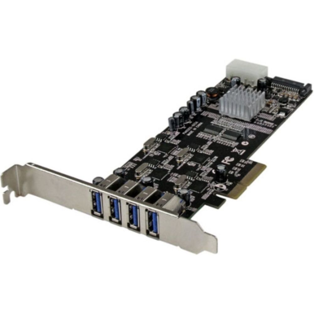 StarTech 4 Port PCI Express (PCIe) SuperSpeed USB 3.0 Card Adapter
