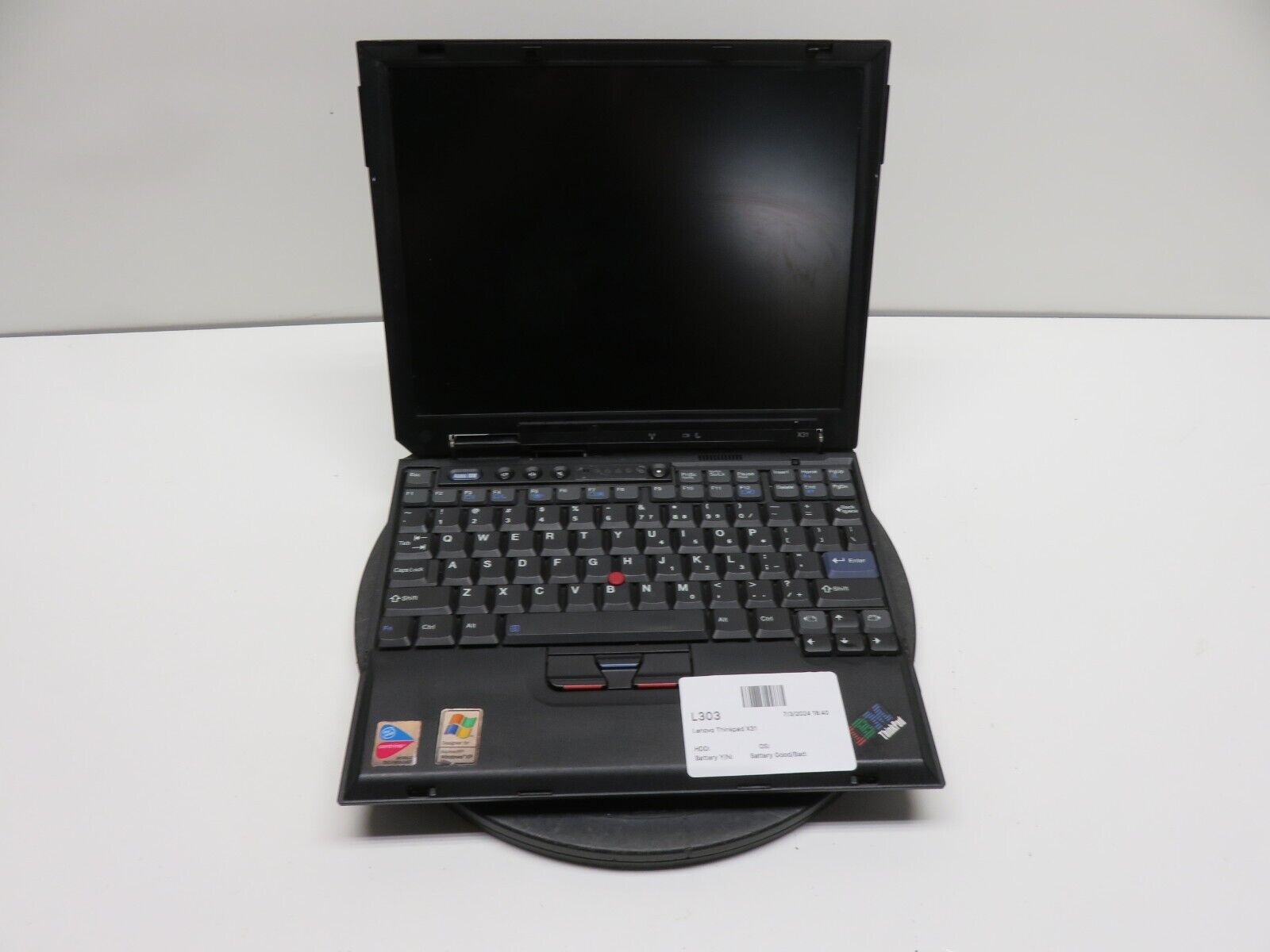 IBM Thinkpad X31 Laptop - Parts/Repair - No Ram, HDD, or Battery - No Power