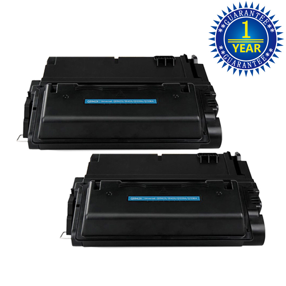 2PK Q5942X 42X Toner Cartridge High Yield For HP Laserjet 4250 4350 4250tn 4200
