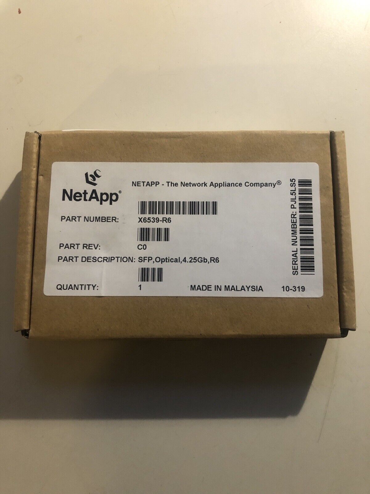 NetApp X6539-R6 SFP Optical 4.25Gb Transceiver