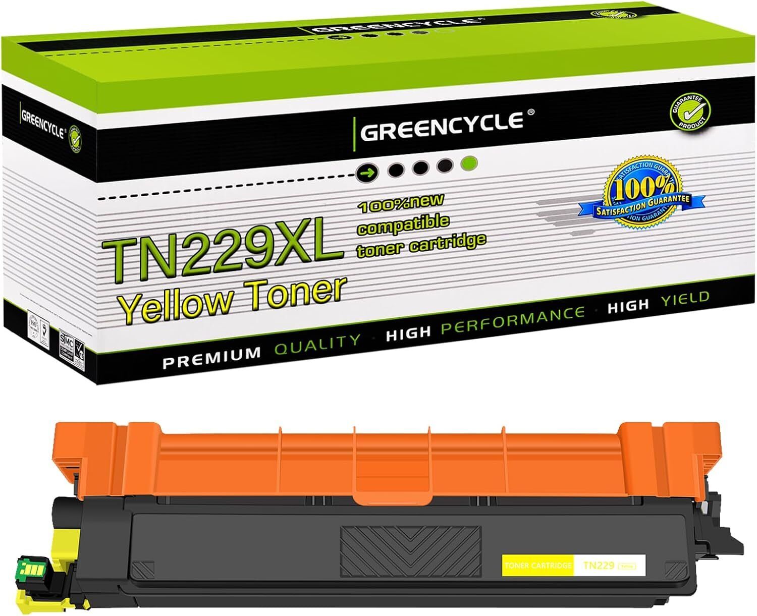 TN229XL TN229 Yellow Toner For Brother HL-L3295CDW MFC-L8395CDW MFC-L3765CDW