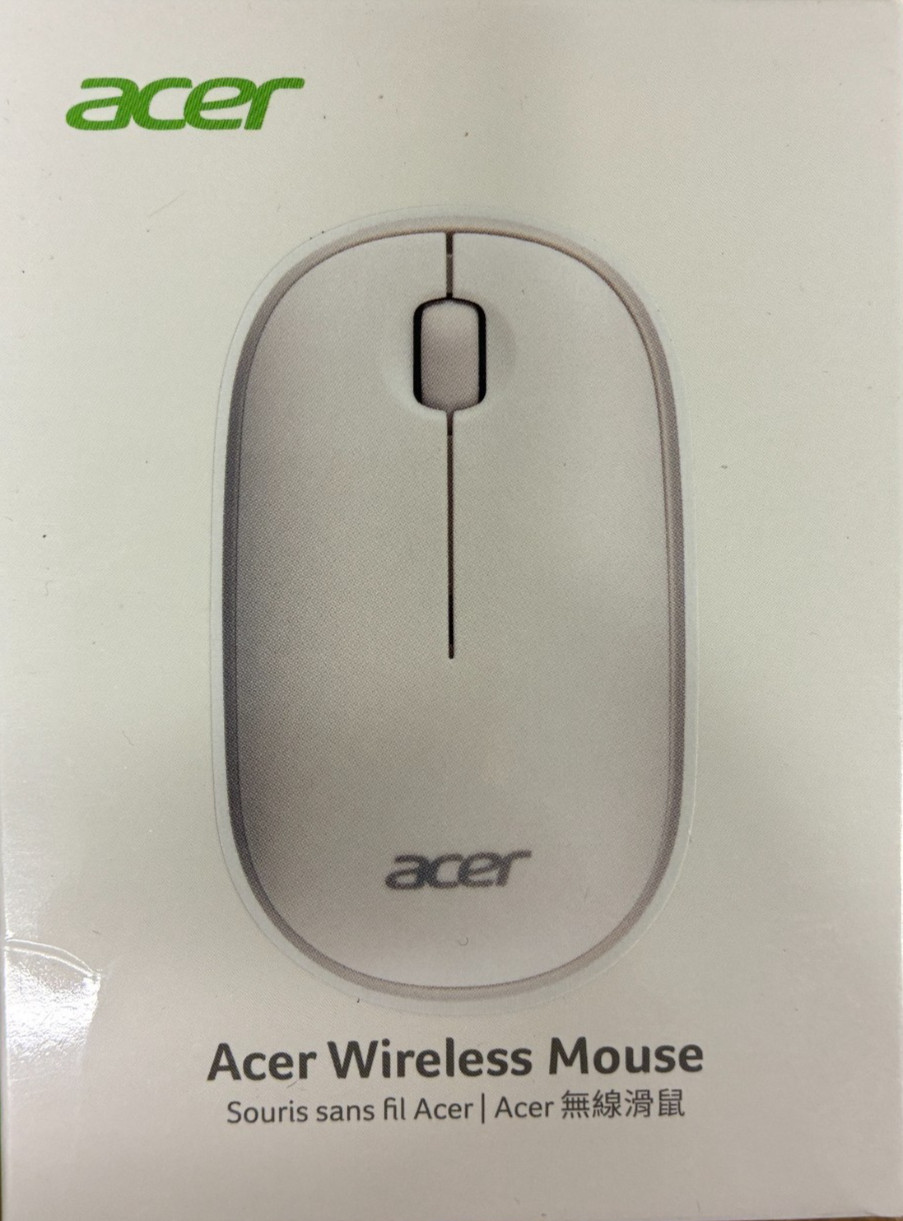 Acer - AMR100 - Wireless Optical Mouse - White