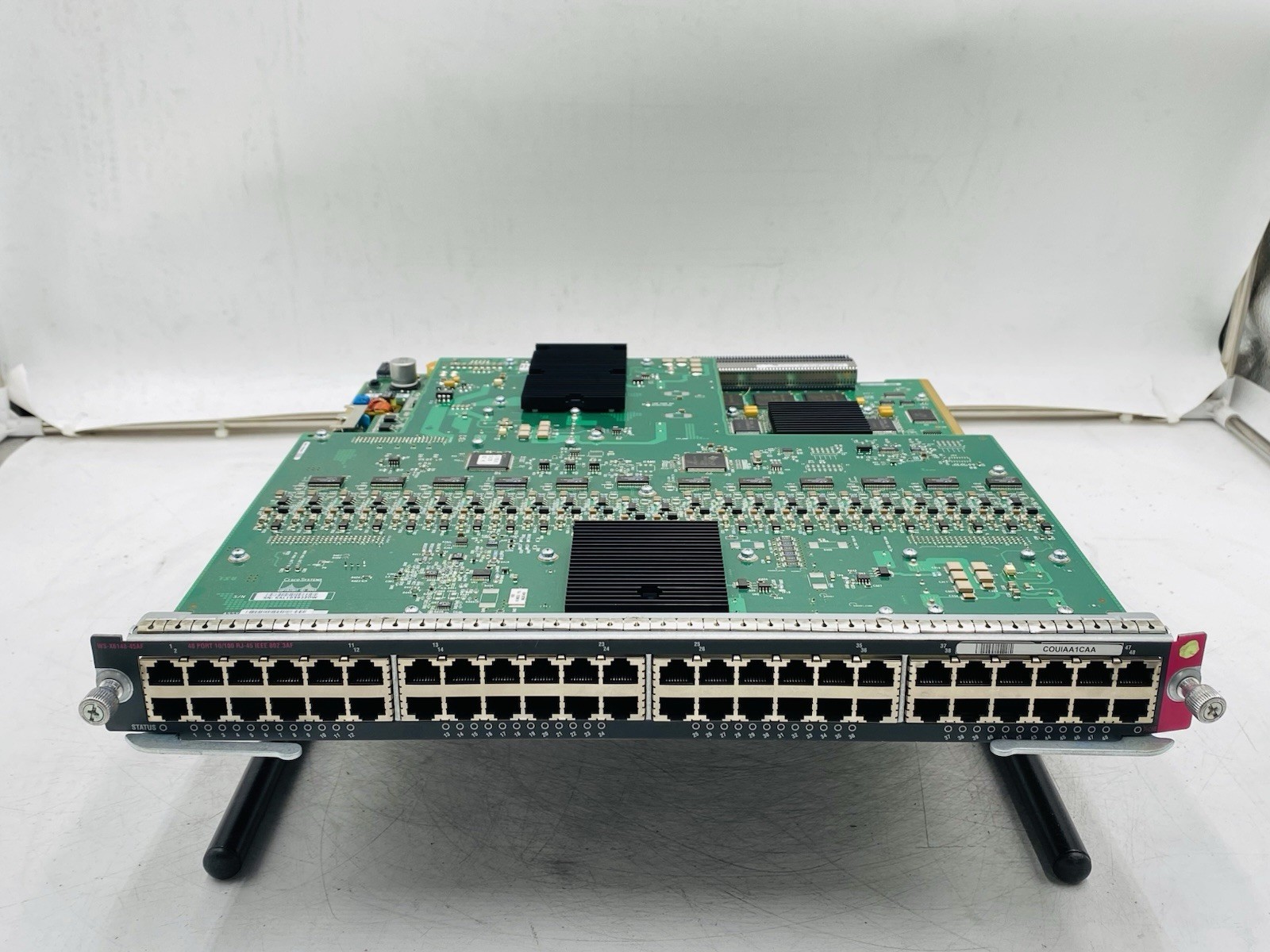 Cisco WS-X6148-45AF 48 Port 10/100 802.3af POE Module 6500 Series