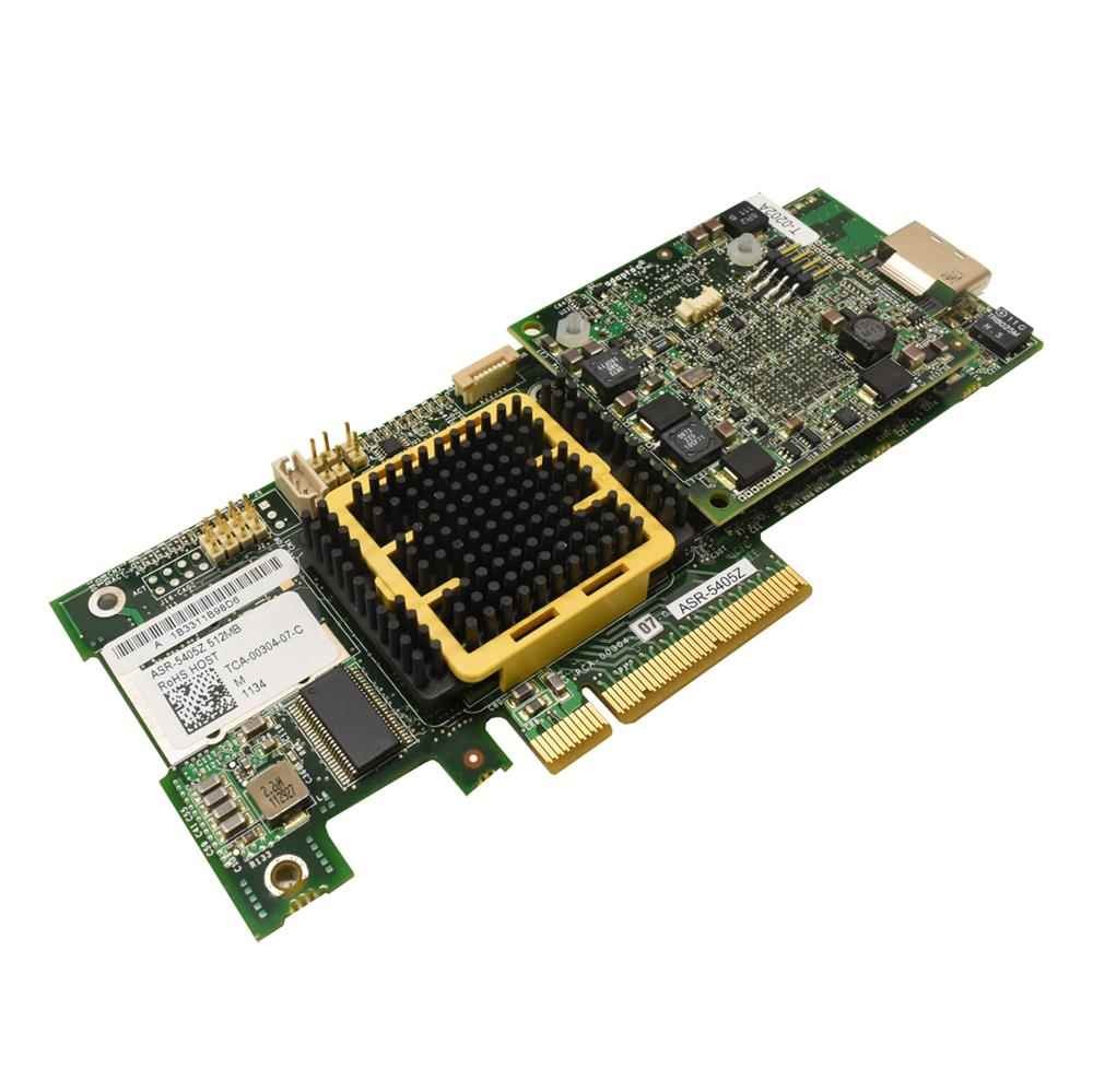 Adaptec ASR-5405Z/512MB SAS/SATA RAID Controller TCA-00304-07-C No Bracket