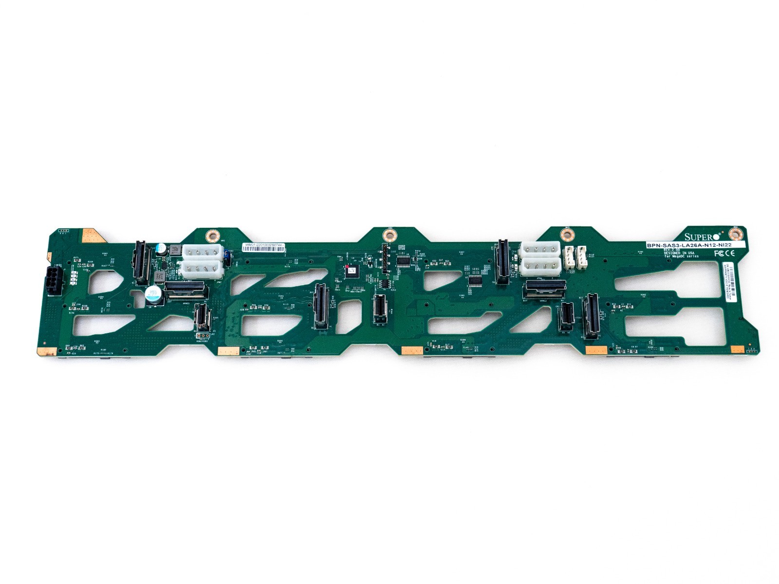 Supermicro BPN-SAS3-LA26A-N12 12 Port SAS3 + 12 x NVMe U.2 2U Backplane