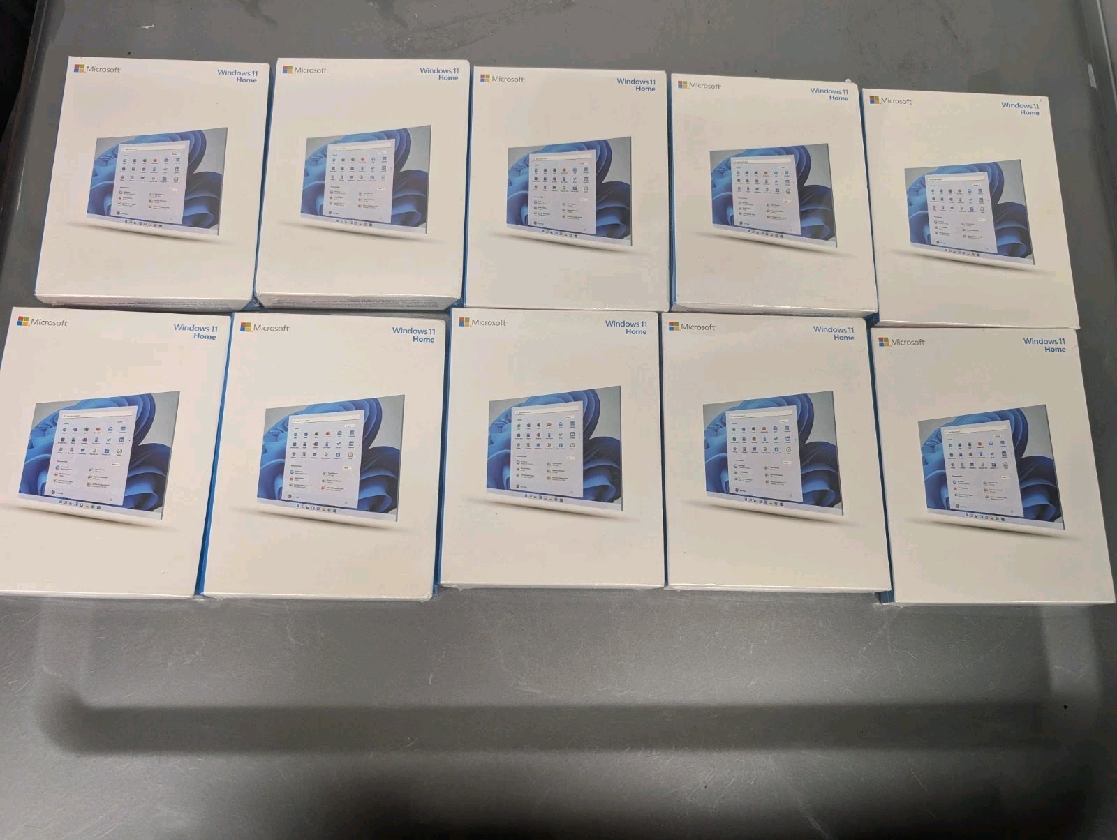 10x MS Windows 11 Home 64-Bit USB Flash Drive + Key Retail Box - New & Sealed
