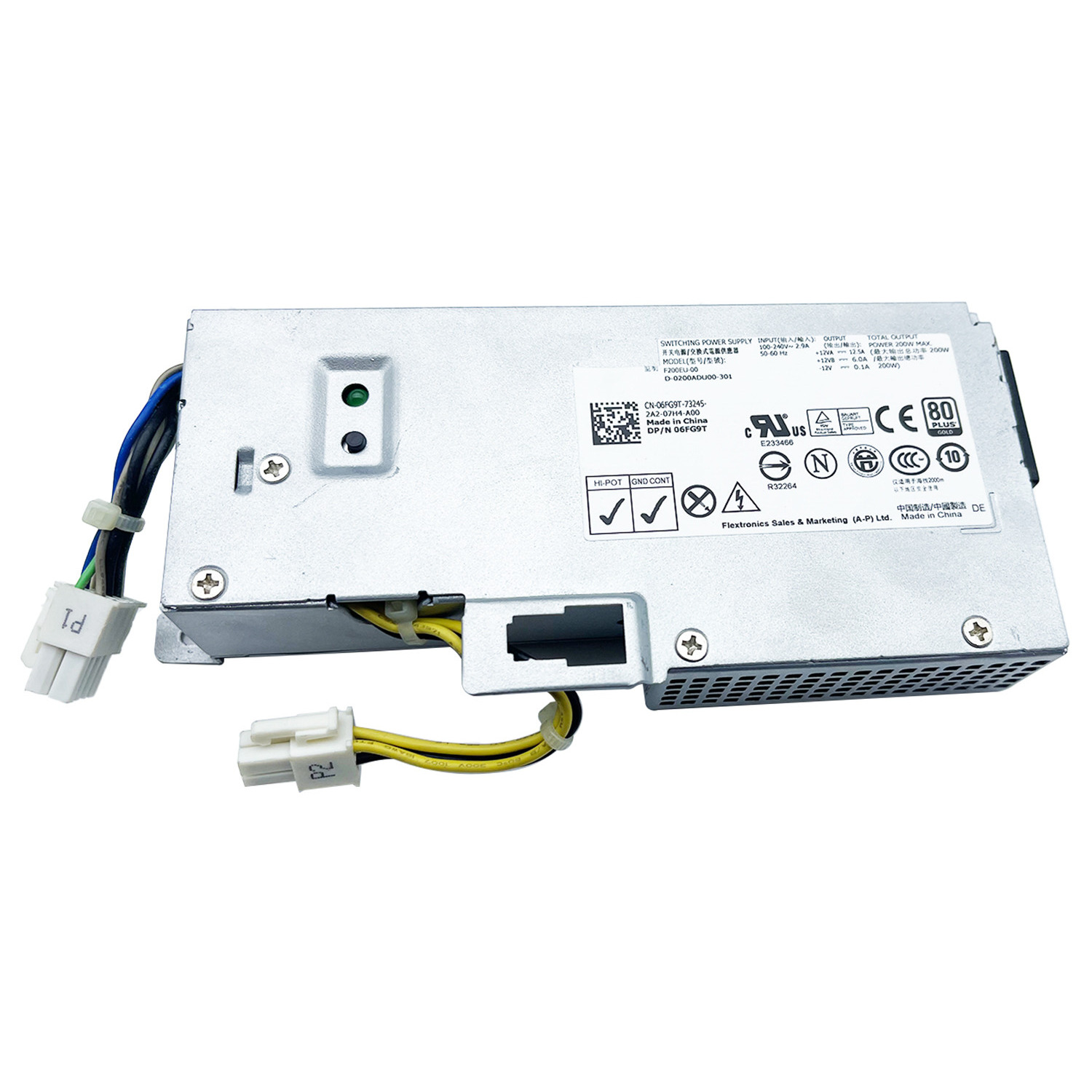 PSU Power Supply Unit 1VCY4 L200EU-00 200W For Dell Optiplex 780 790 990 USFF US