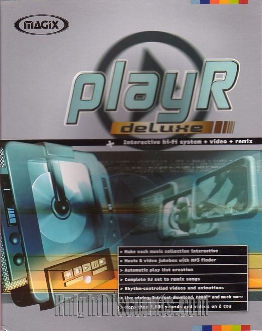 MAGIX PlayR Deluxe Music & Video Editing Software - Magics Player - NEW in BOX