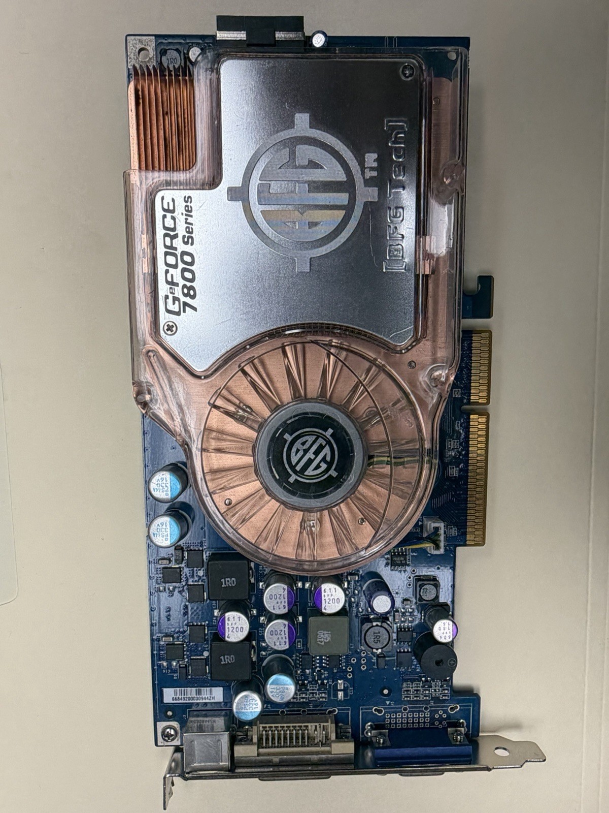 BFG Nvidia GeForce 7800 GS OC, 256MB GDDR3, AGP Graphics Card. (BFGR78256GSOC)