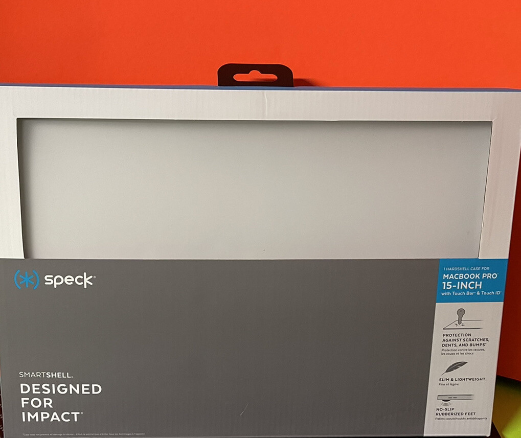 Speck SmartShell Case for Macbook Pro 15” with Touch Bar & Touch ID 126089-1212