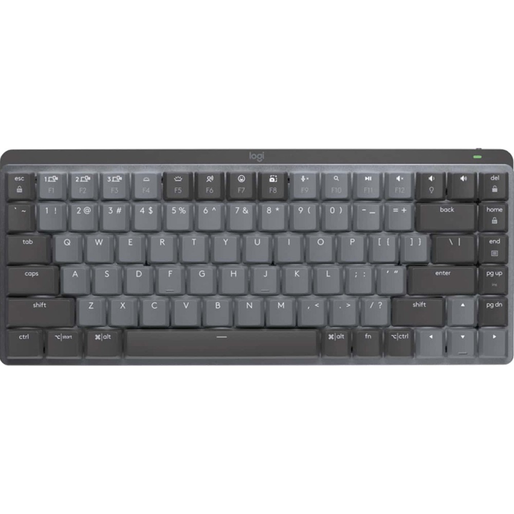 Logitech Core MX Mechanical Mini Wireless Clicky Keyboard in Graphite - 920-0105