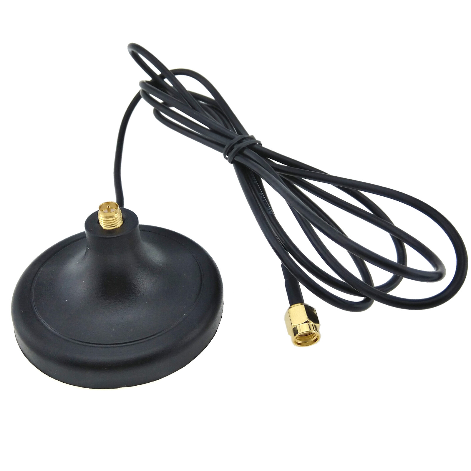 WiFi Antenna Stand Magnetic Base 5ft RP-SMA Wire Wireless Extension Cable Dock