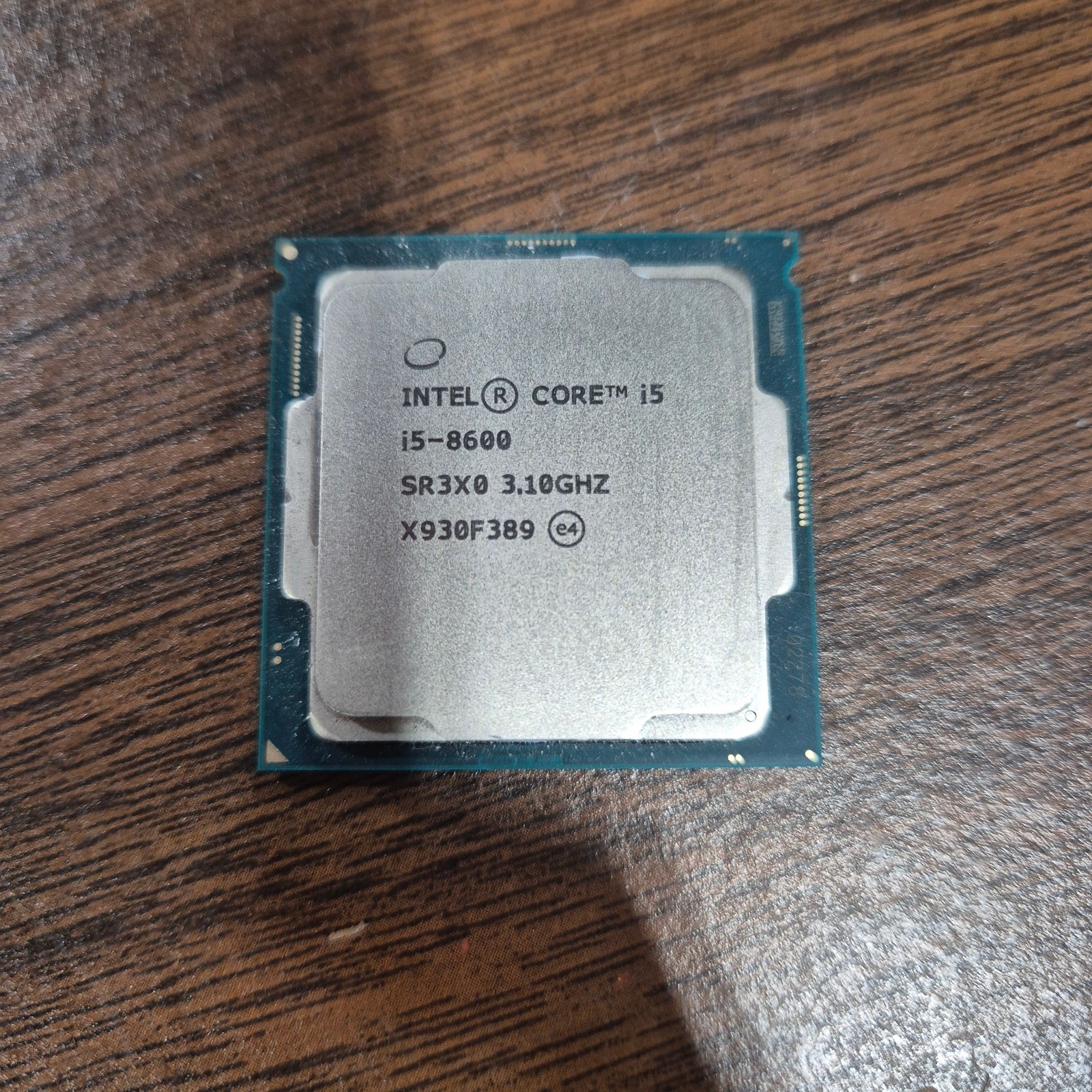 Intel Core i5-8600 - Hexa Core (CM8068403358607) Processor