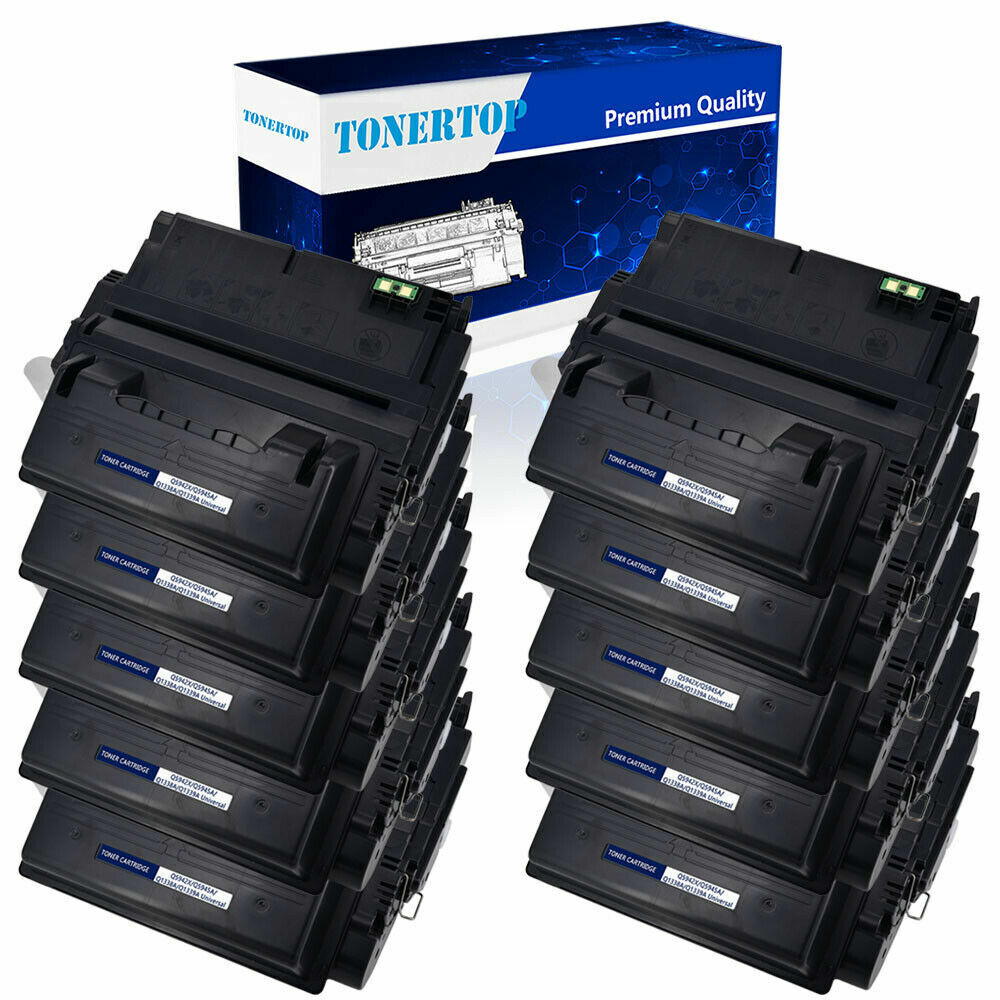10× Q1338A 38A Black Toner Cartridge For HP LaserJet 4200n 4200tn 4200Ln Printer