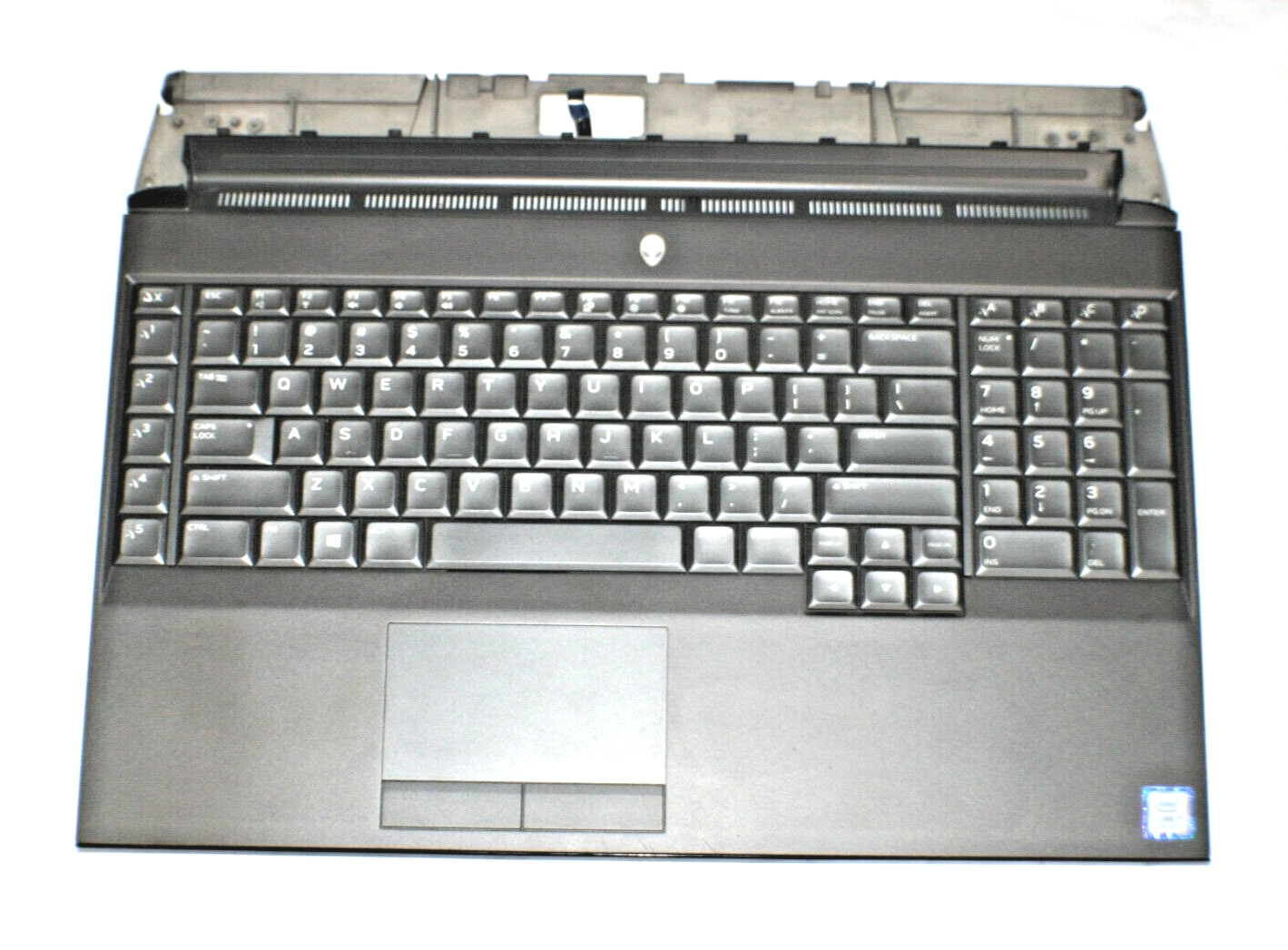 ORIGINAL ALIENWARE AREA 51M PALMREST 036Y0 AM2F1000701 WITH KEYBOARD TOUCHPAD