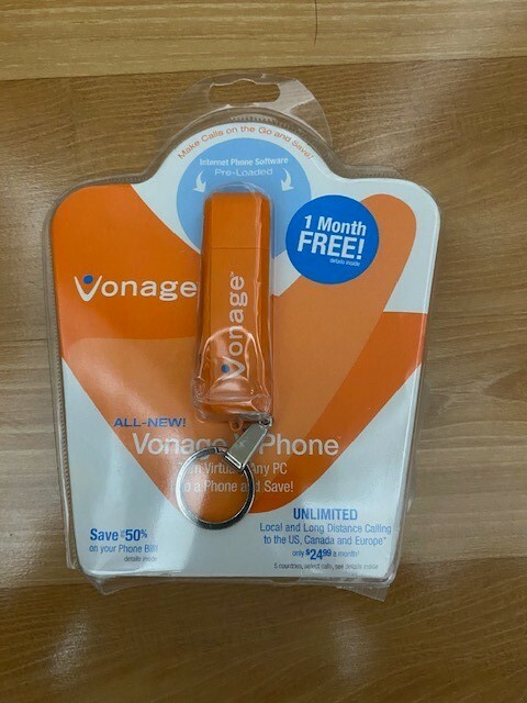 Vonage V-Phone with 250MB USB Flash Drive (V256-USB11-VR)™
