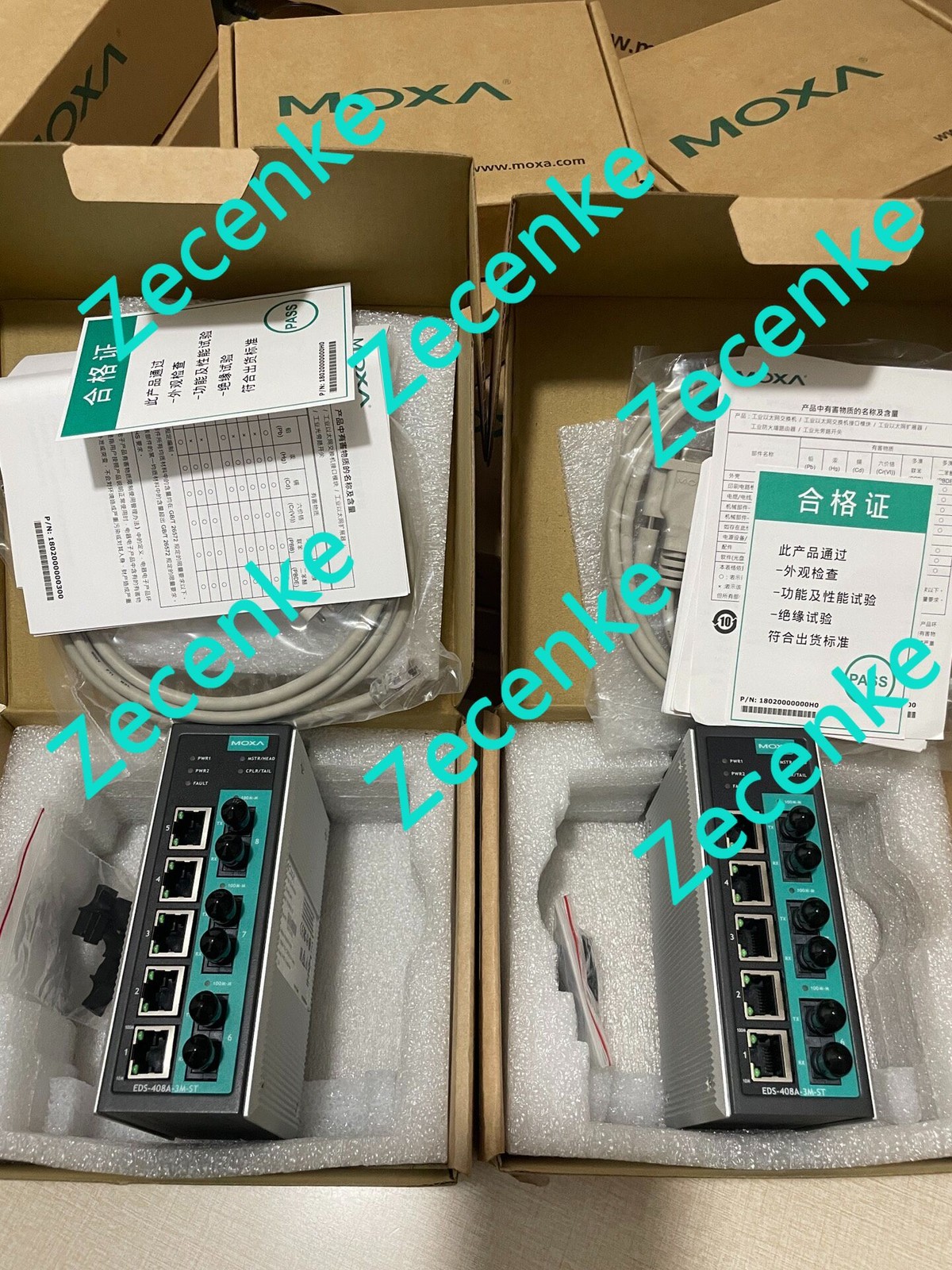 ⭐1pc MOXA EDS-408A-3M-ST