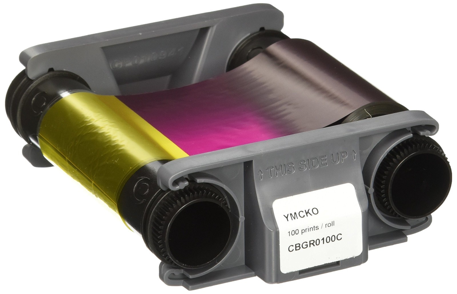 Color Ribbon for 100 Prints - Compatible with Badgy100 & Badgy200 ID Card Printe
