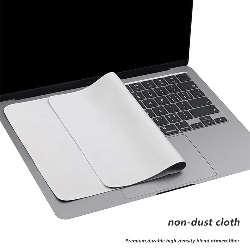 Portable Palm Keyboard Cover Microfiber Anti Dust Laptop Cleaning Wipe Cloth