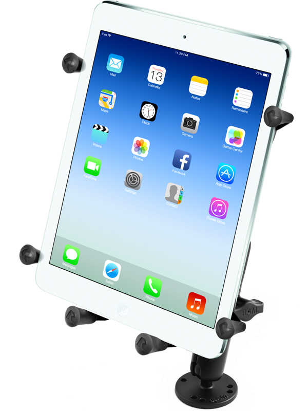 RAM X-Grip Flat Surface/Drill Down Mount for Samsung 12" Tablets, Book 12", ProS