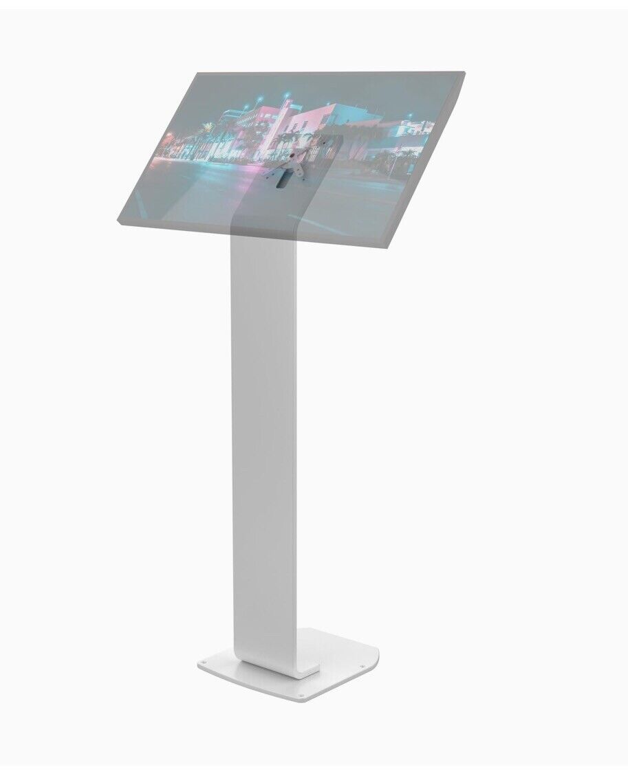 Floor Stand Kiosk CTA Heavy-Duty VESA Compatible W/Interior Cable Routing System