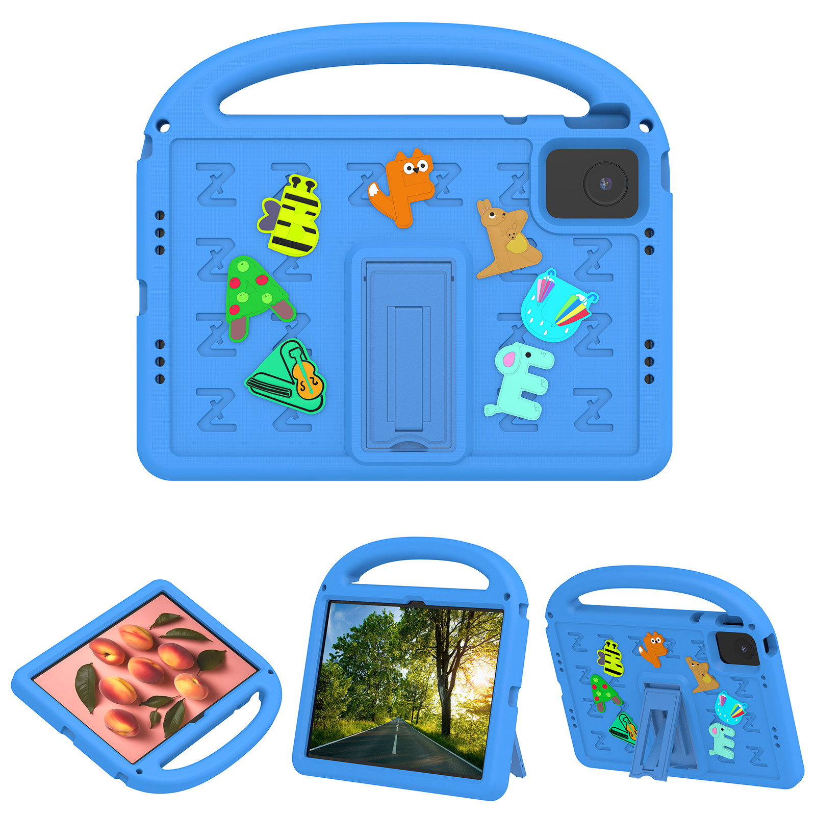 Shoulder Strap Kids EVA Handle Stand Case For Lenovo Tab M11 TB330FU 2024 11in
