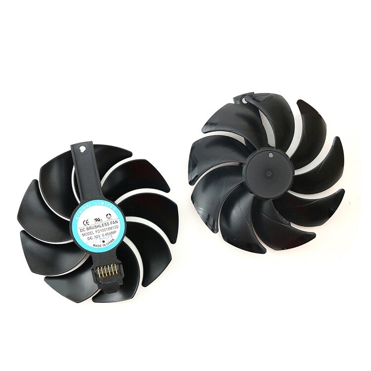 95mm For Sapphire RX 5500 5600 5700XT RX5700 XT Graphics Cooling Fan FD10015M12D