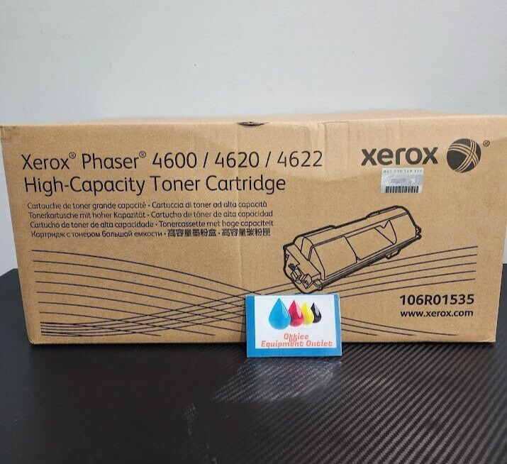 Xerox 106R01535 High Capacity Black Laser Toner Cartridge
