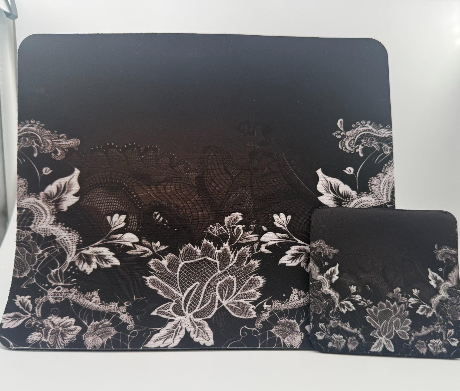 NEW Colorful Mouse Pad and Coaster Set, Office Accessories, Various Designs