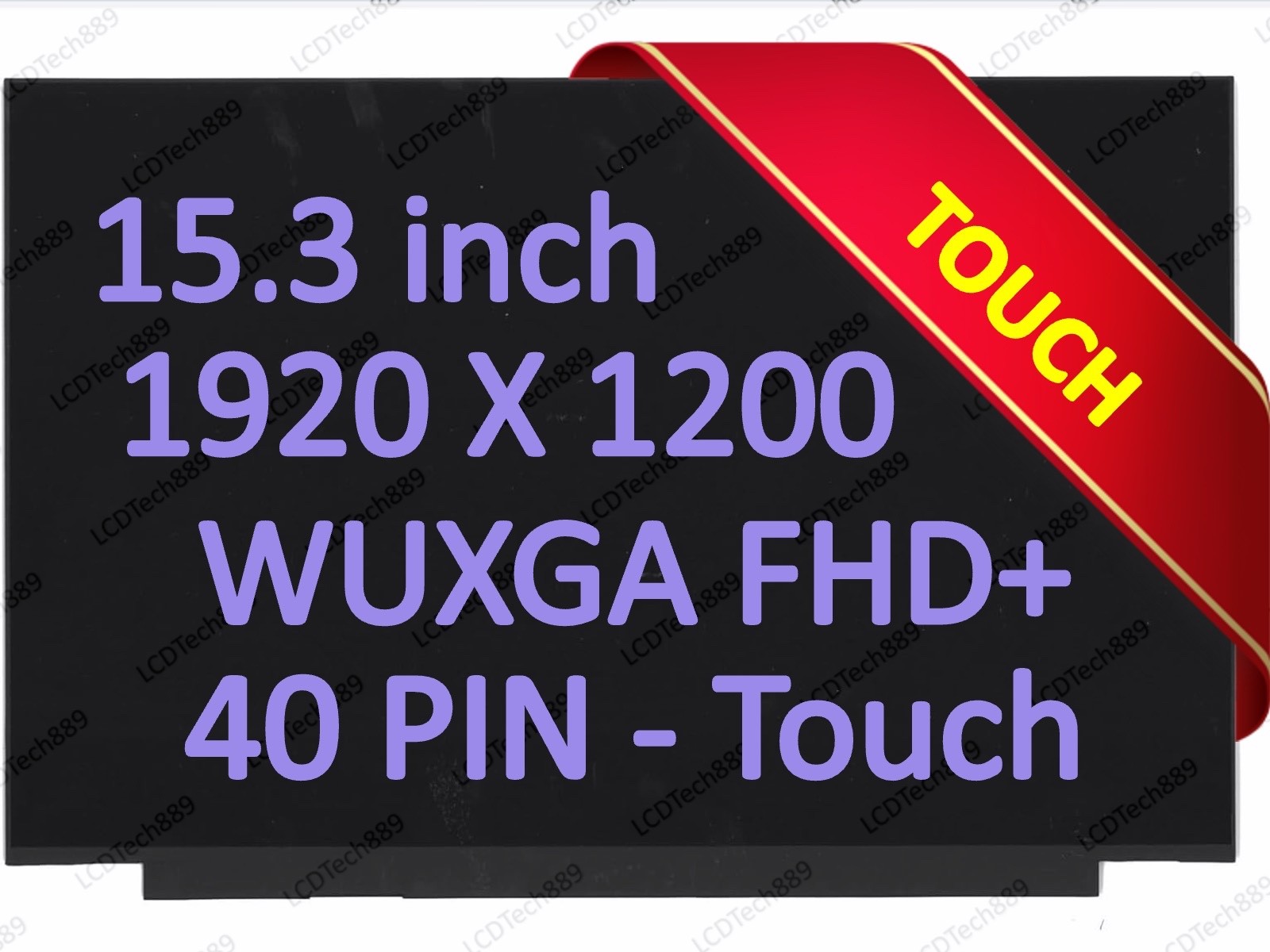 BOE NV153WUM-T41 V8.0 15.3" WUXGA 60Hz Touch In-Cell Laptop LCD Screen