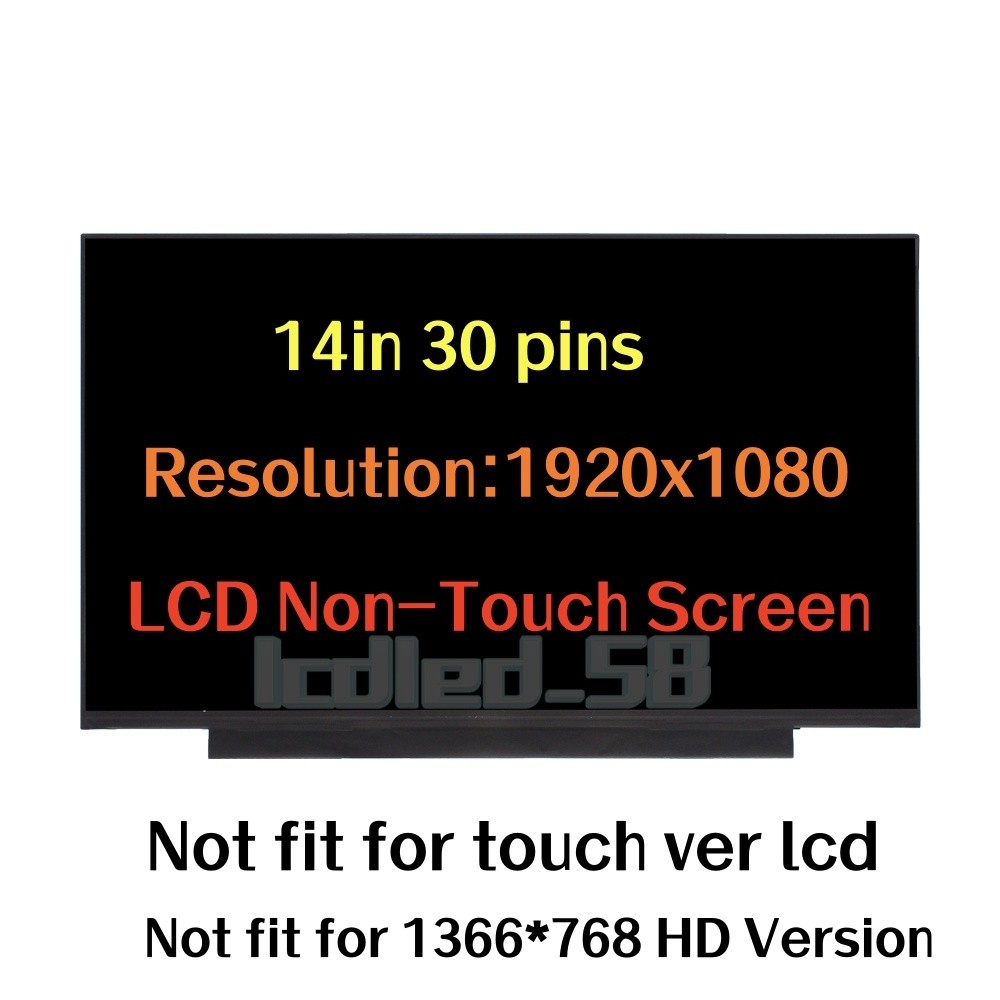 New For HP P/N L61945-001 LCD LED Replacement Screen 14" FHD 1080p Display Panel