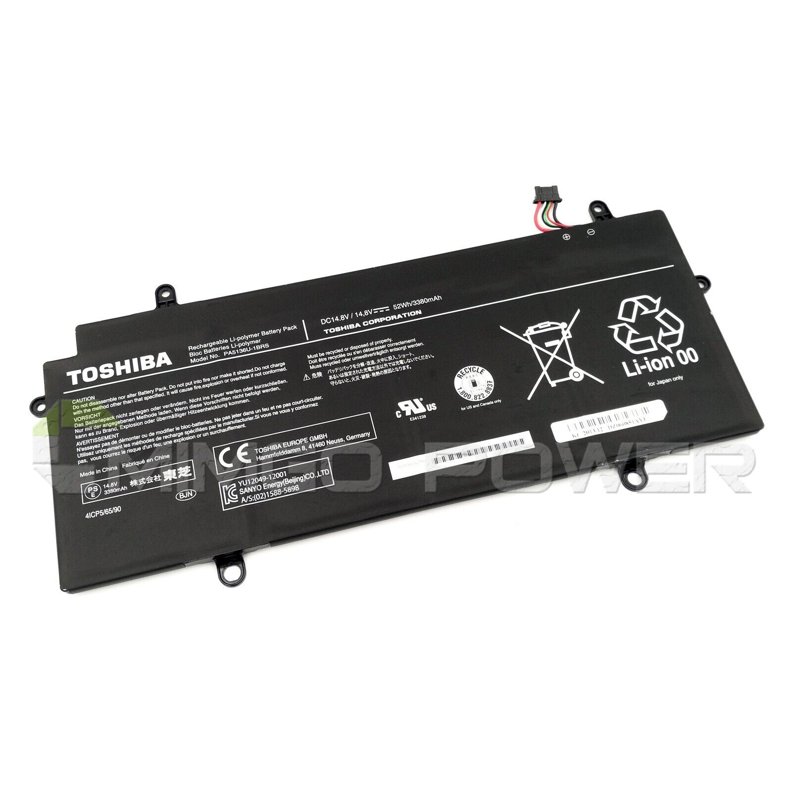 Genuine PA5136U-1BRS Battery for Toshiba Portege Z30 Z30-A Z30-AK01S Z30-B Z30-C