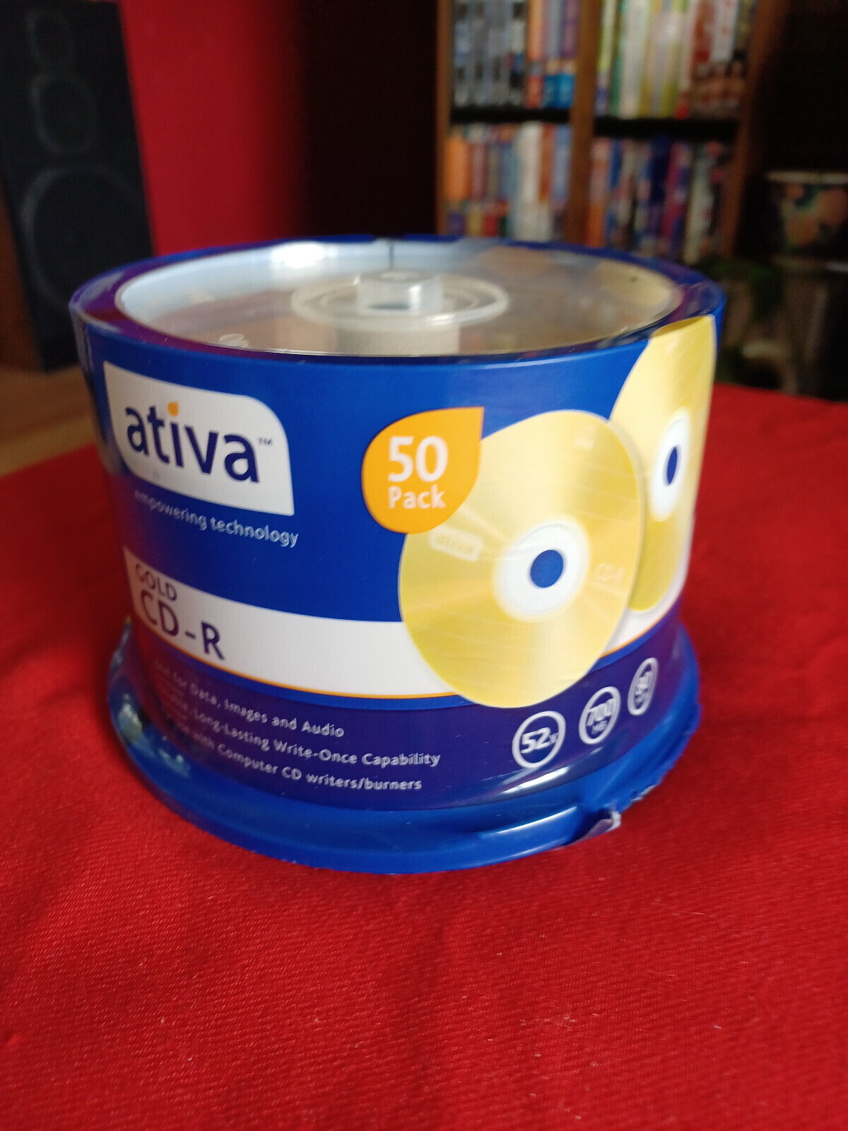 Ativa 50 Pack CD-R CDs - Sealed