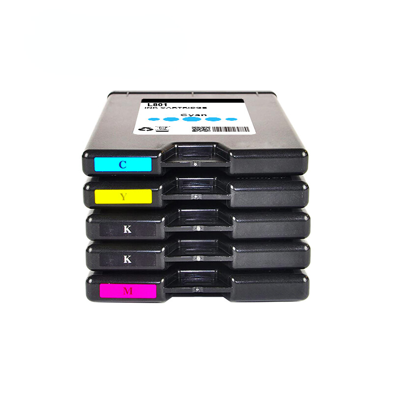 High‑Quality L801 Compatible Ink Cartridge for AFINIA Label Printer 5 Pieces/Set