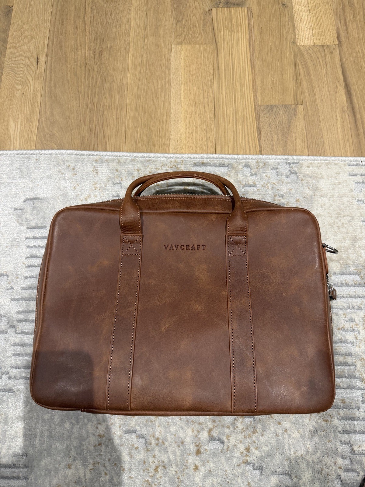 BRAND NEW Vavcraft Leather Laptop Bag